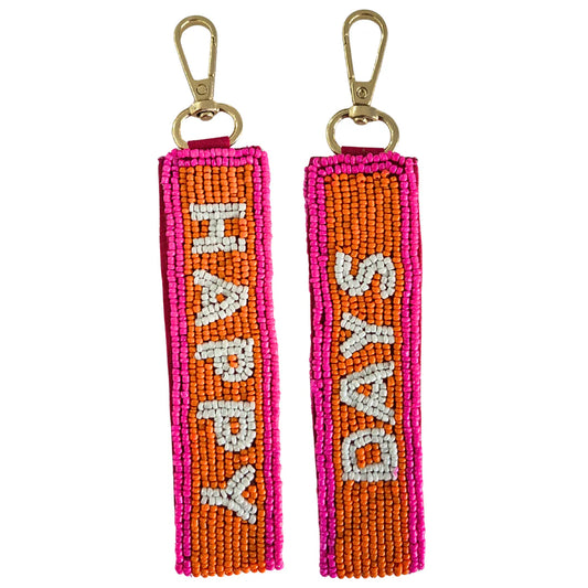 ZODA : Beaded Happy Days Key Chain