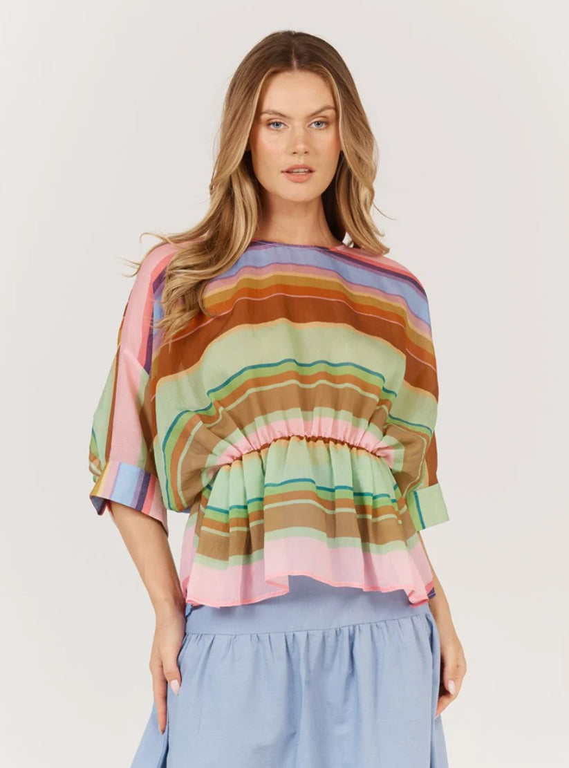 FATE+BECKER : Siesta Top - Stripe