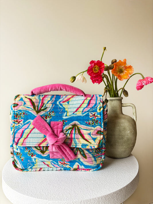 LOCO LIVING : Bloom Quilted Velvet - Cosi Bag