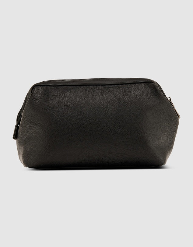 LOUENHIDE : Gilbert Men’s Toiletry Bag - Black