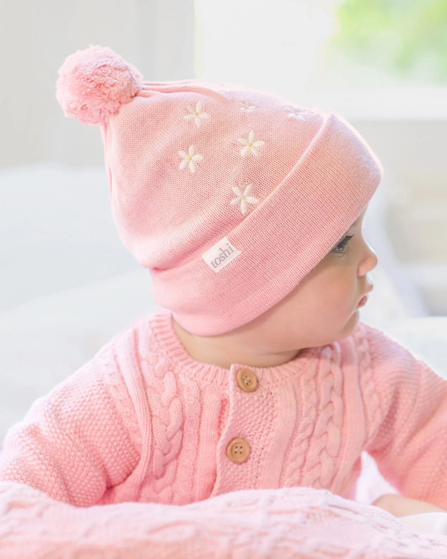 TOSHI : Misty Rose Organic Yummy - Cardigan