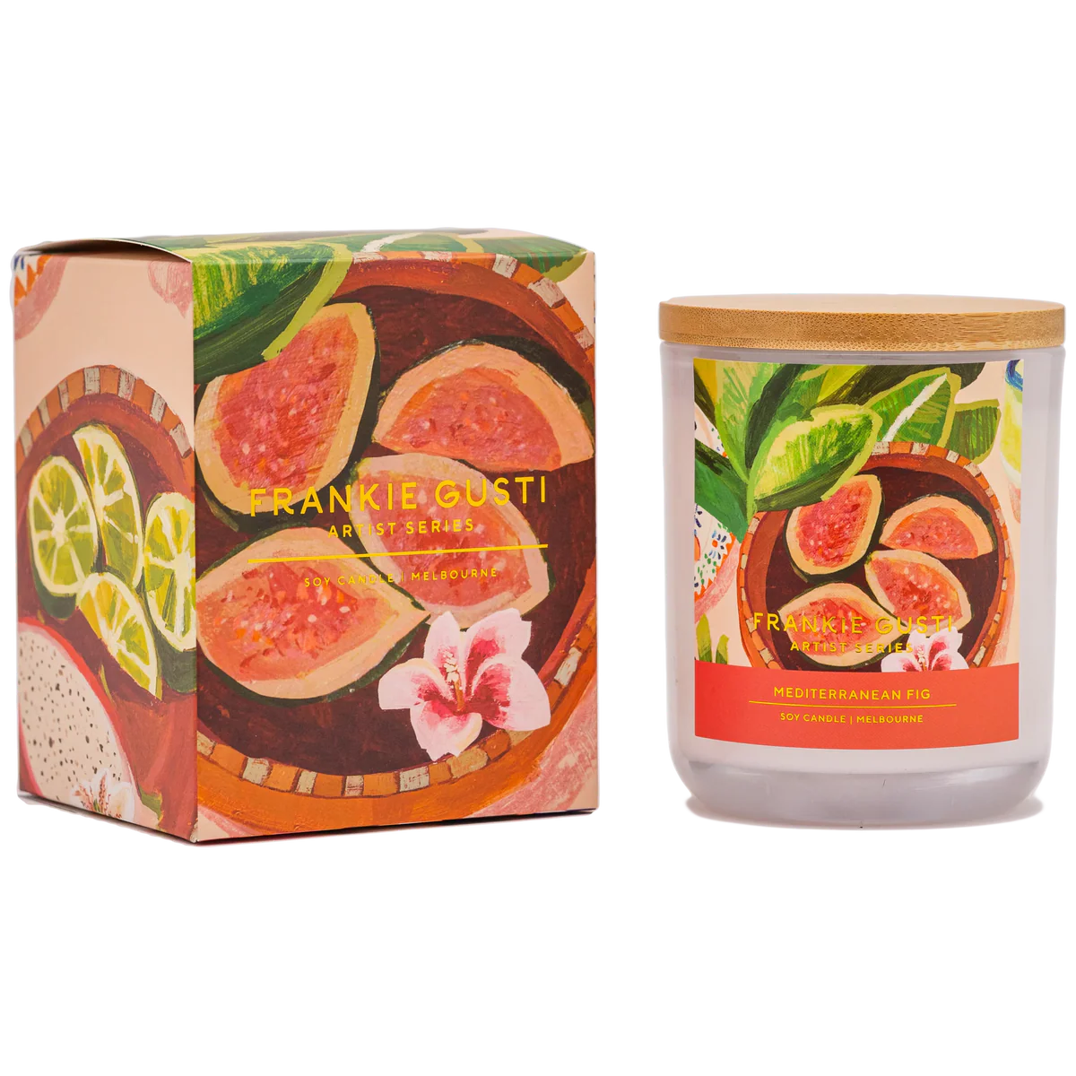 FRANKIE GUSTI : Mediterranean Fig - Soy Candle