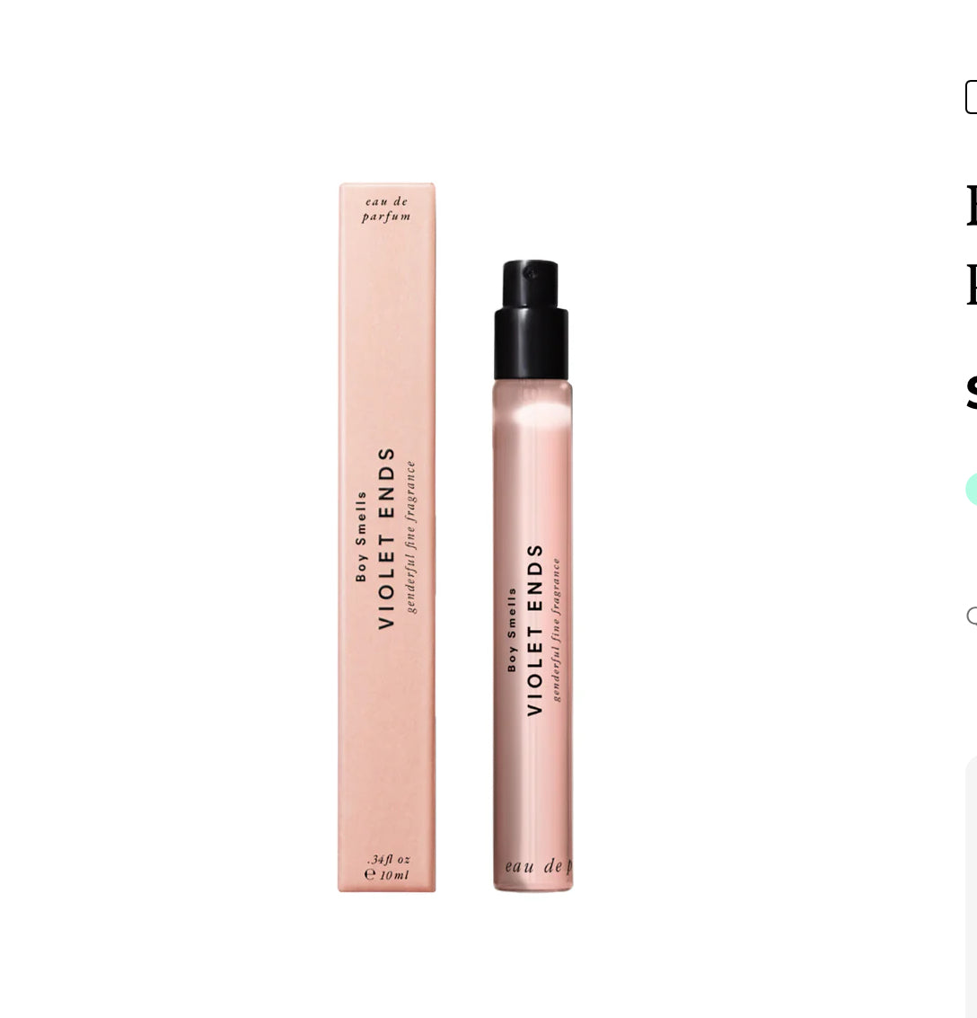 BOY SMELLS : Violet Ends Fragrance - Perfume 10ml