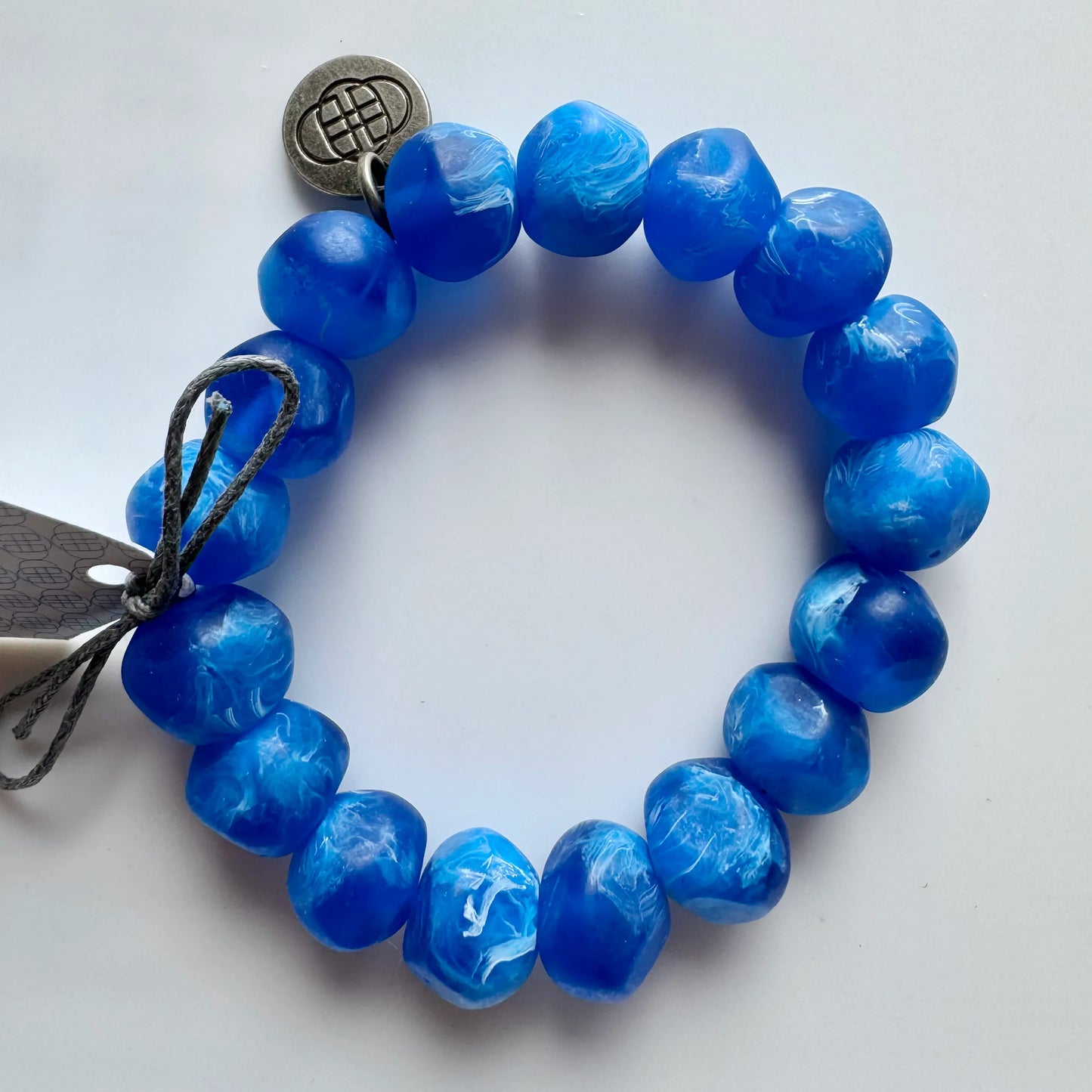 GREENWOOD DESIGNS: Blue Marble Rock - Bracelet