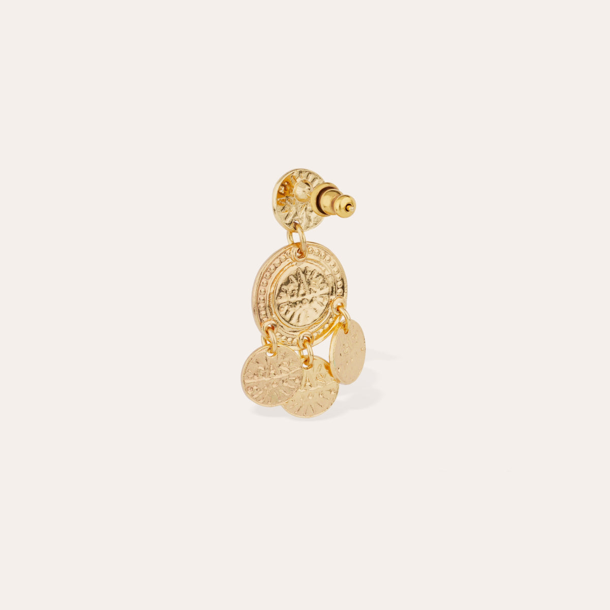 GAS BIJOUX : Sequin Two Rows - Earrings