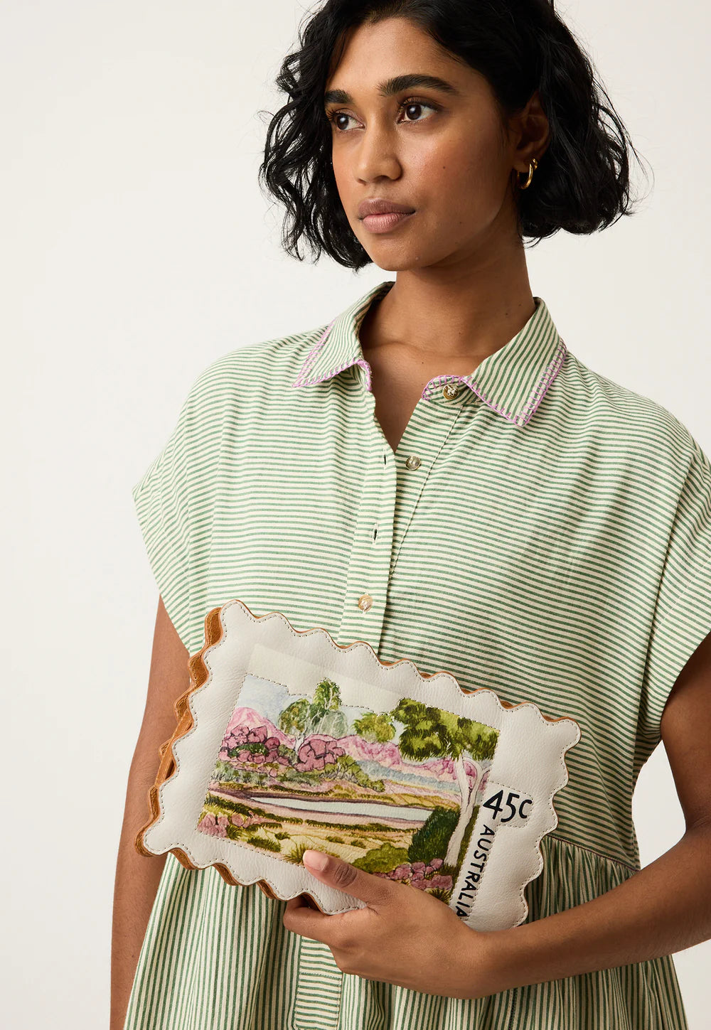 NANCYBIRD : Stamp Clutch - Postage