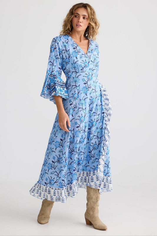 TALISMAN : Carly Blueberry Fields - Dress