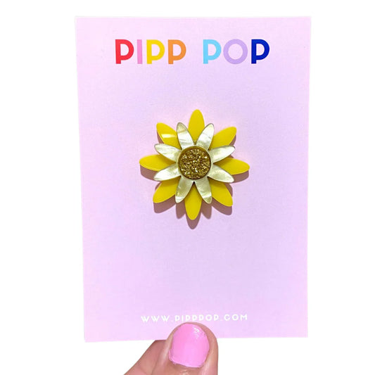 PIPP POP : Sunflower Brooch