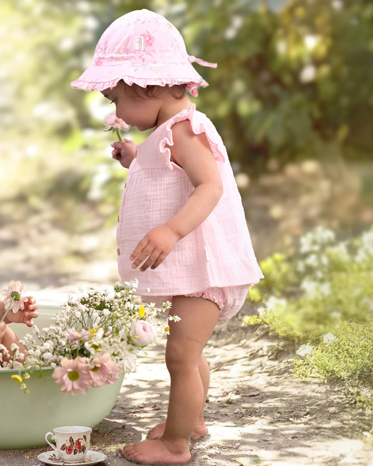 TOSHI : Frilled Sammy Blossom - Top