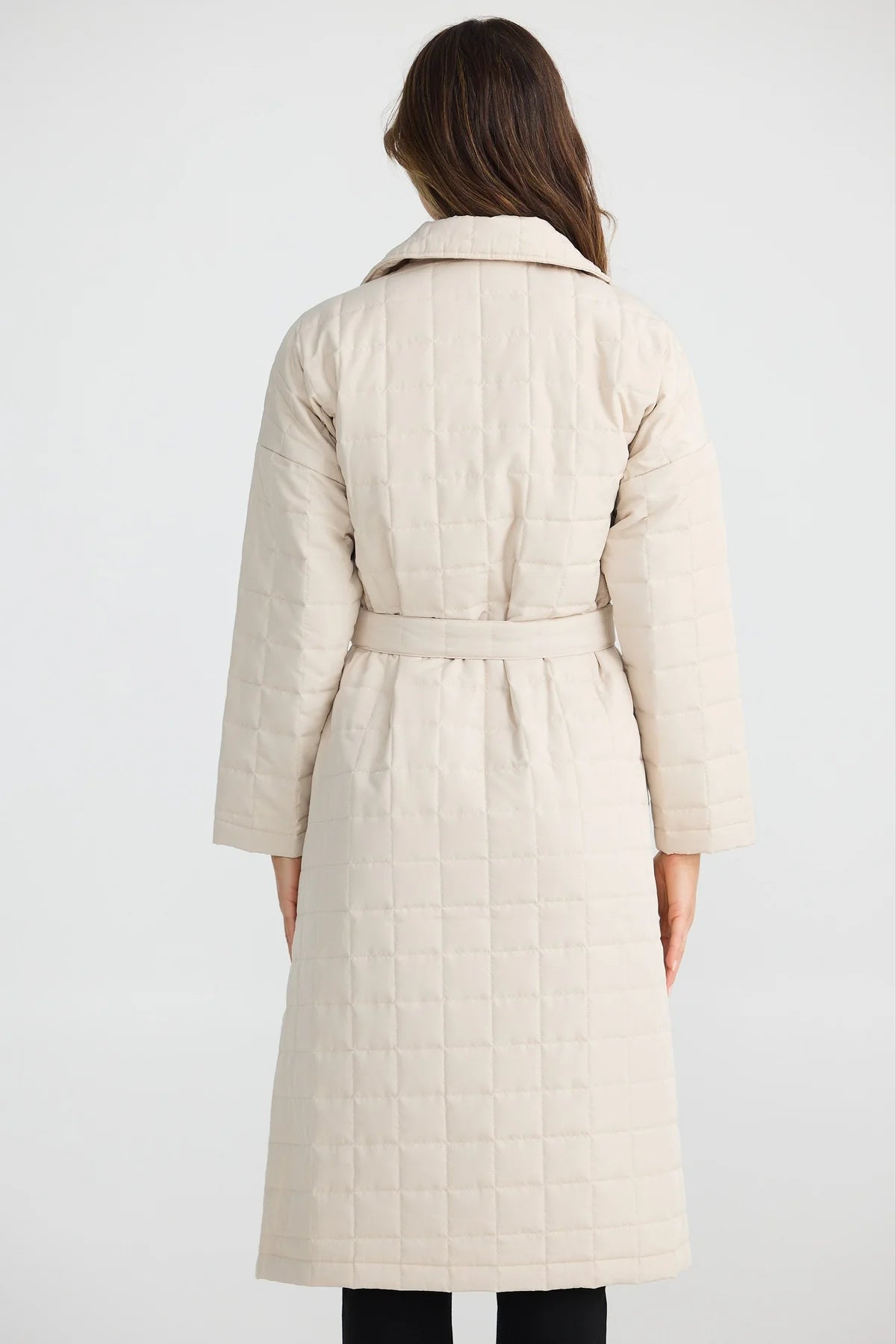 BRAVE+TRUE : Bedford Longline Puffer - Natural