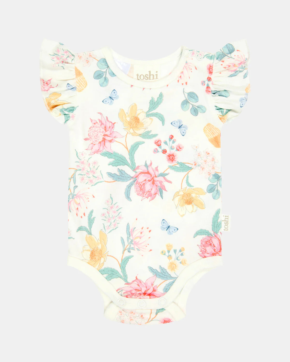 TOSHI : S/S Matilda Waratah Dawn - Onesie