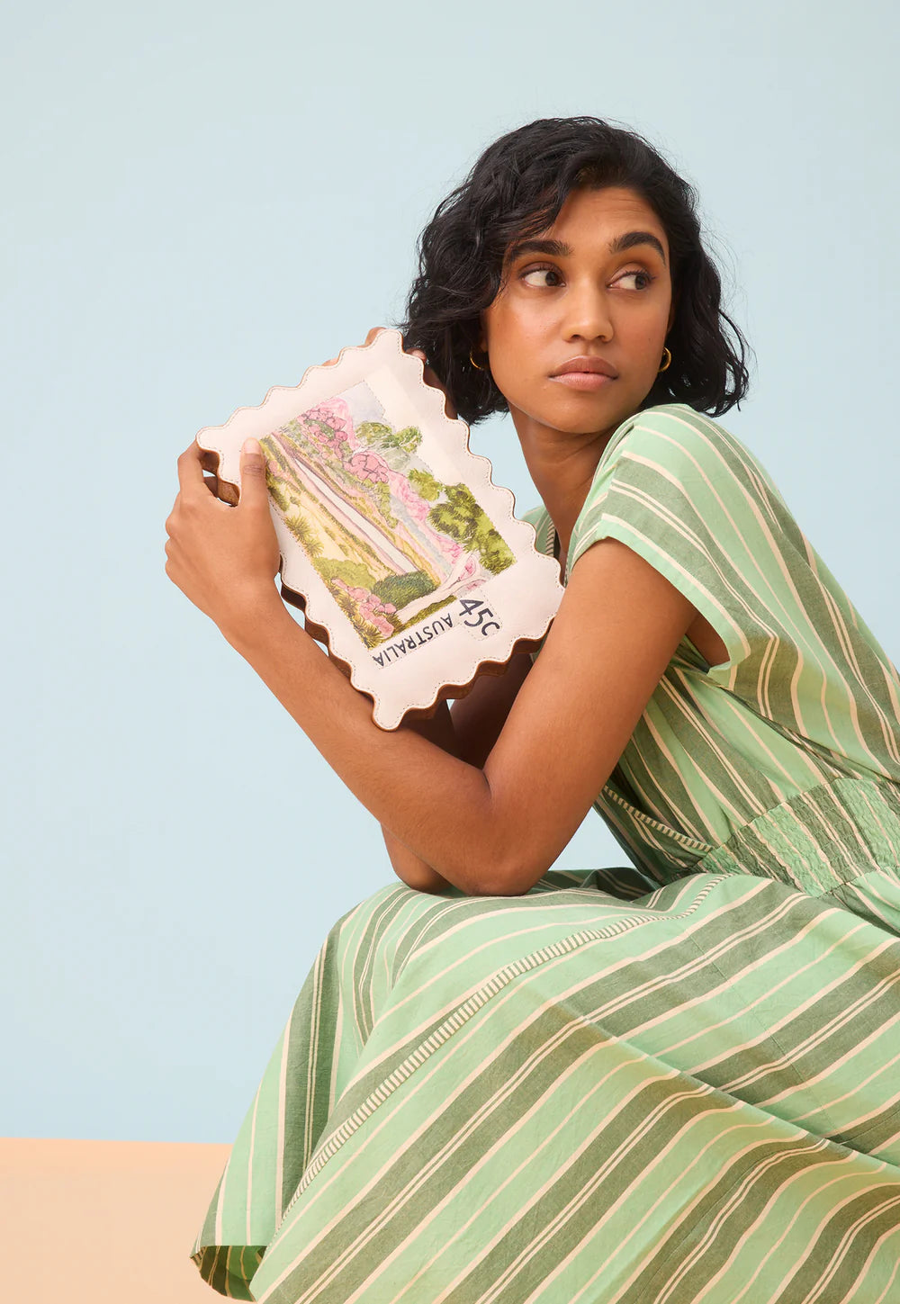 NANCYBIRD : Stamp Clutch - Postage