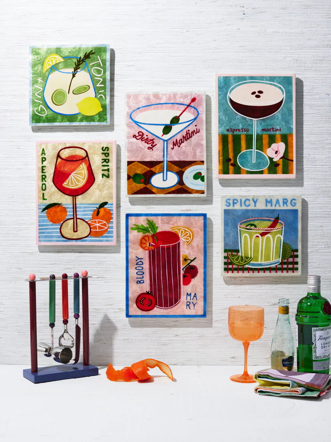 JONES & CO : Gin + Tonic - Wall Art