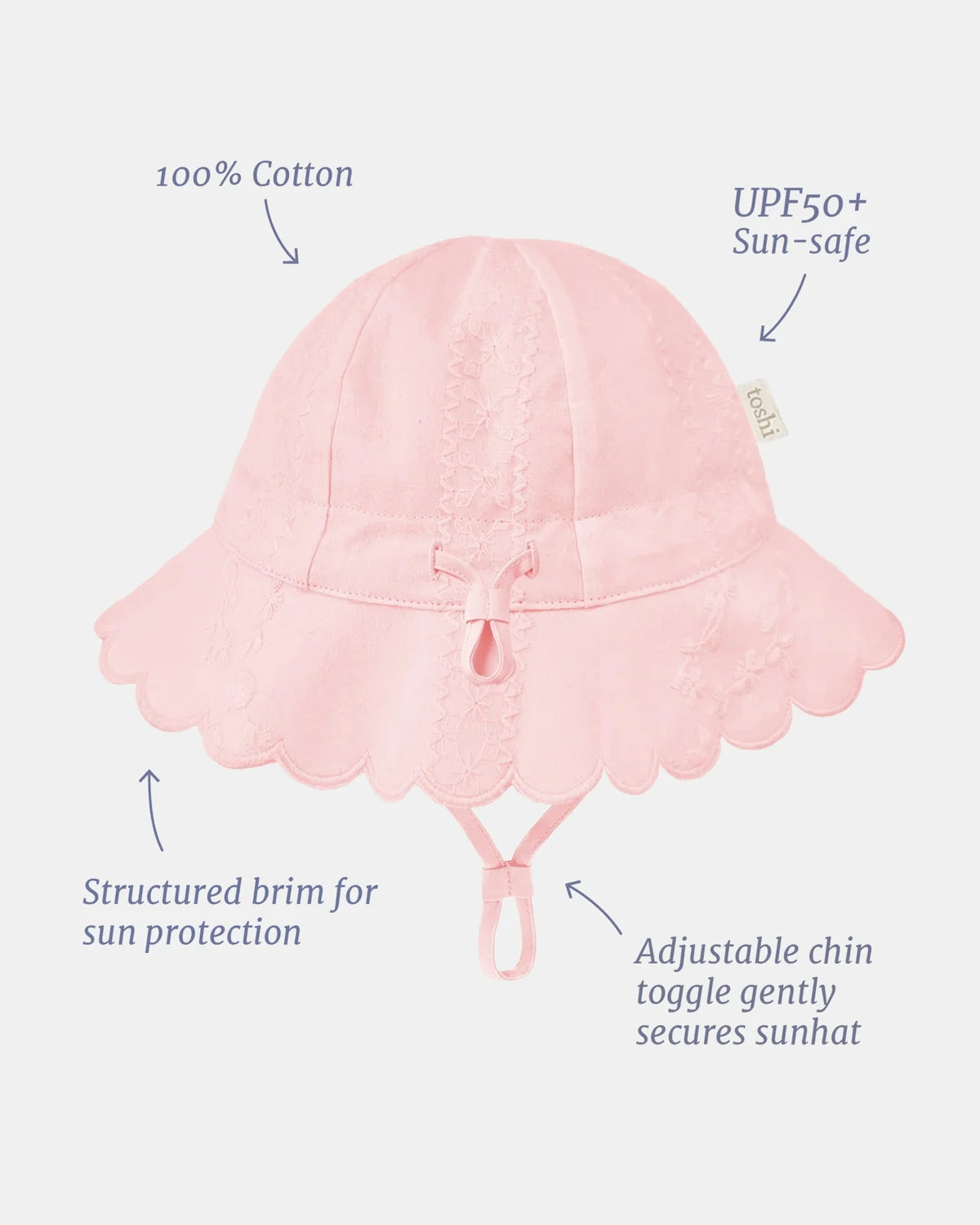 TOSHI : Florence Pink - Bell Hat