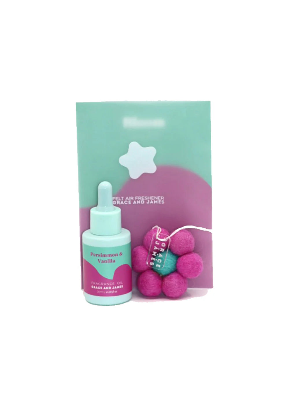 GRACE & JAMES: Bloom Collection - Persimmon & Vanilla - Air Freshener