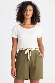 THE SHANTY : Positano Short - Khaki