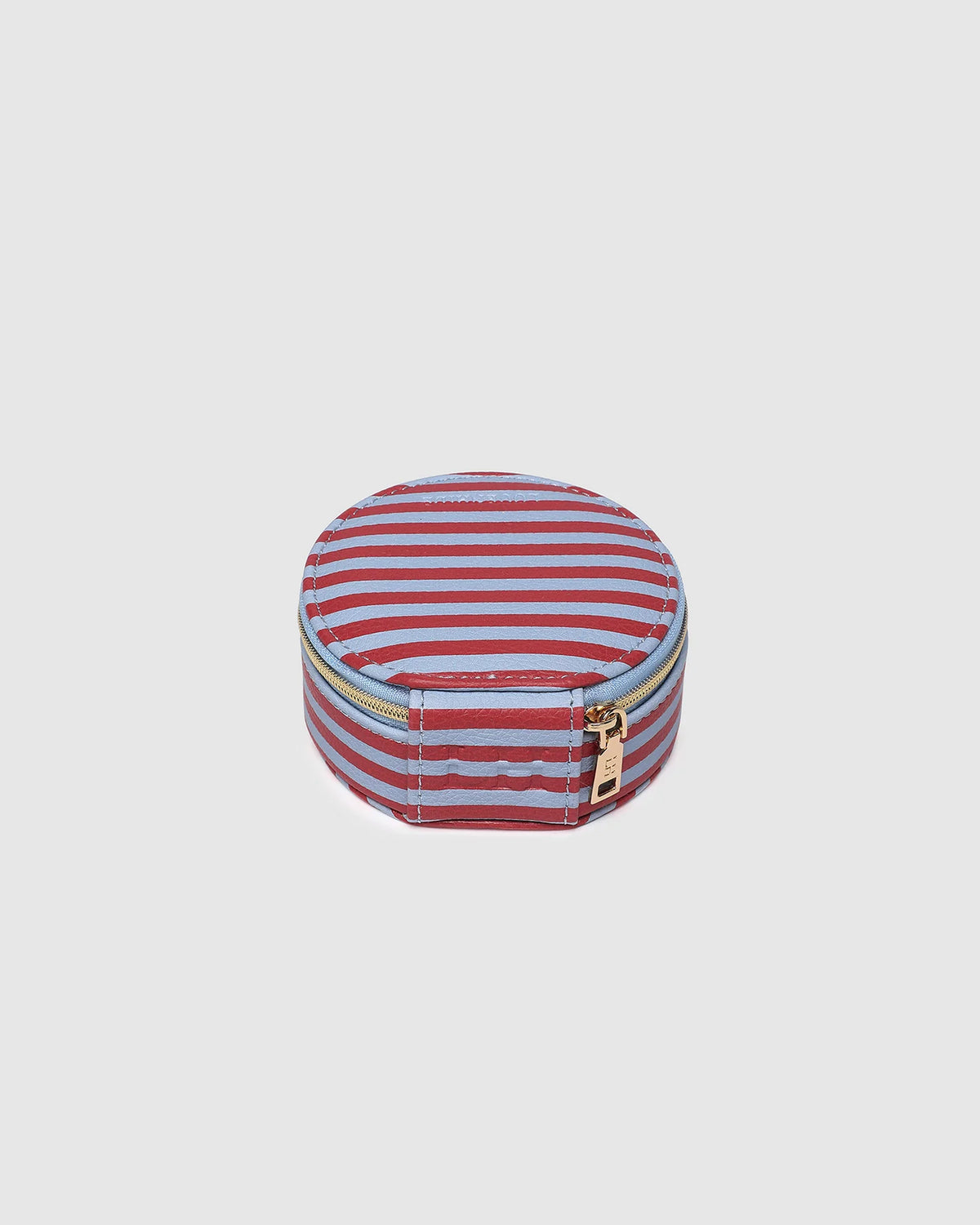 LOUENHIDE: Sisco Stripe Red/Sky Blue - Jewellery Box