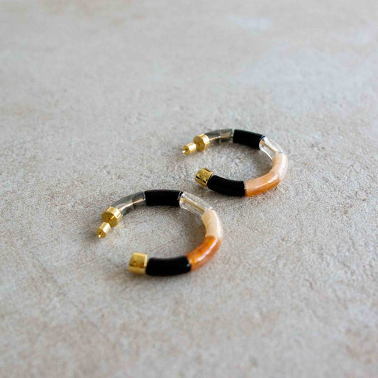 PARAYBAYA : Bola Black Night - Earrings