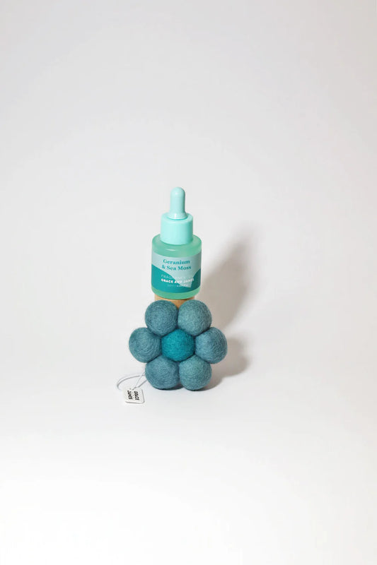 GRACE & JAMES: Bloom Collection Geranium& Sea Moss - Air Freshener