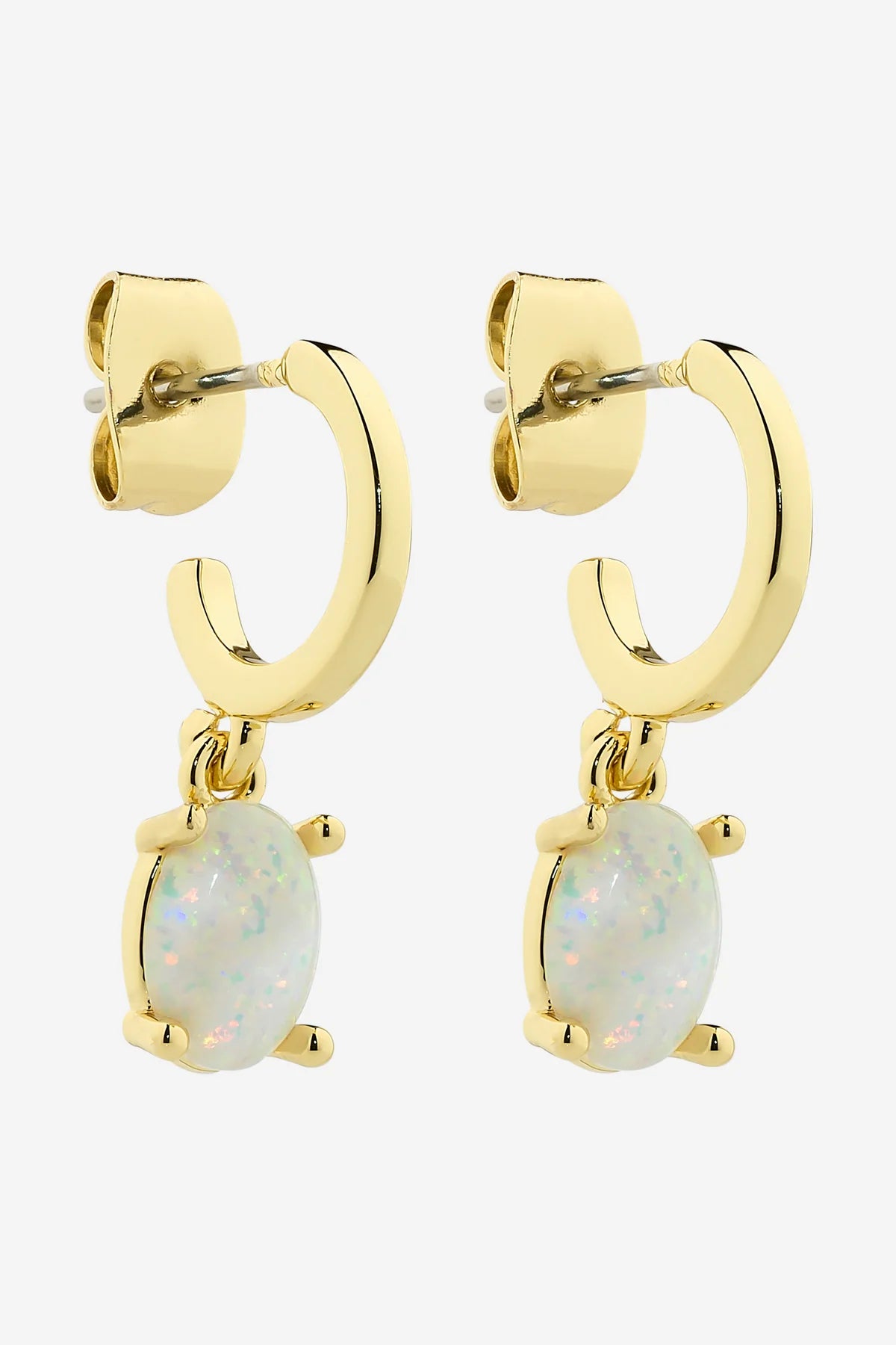 LIBERTE : Emery Gold Opal Drop - Earring