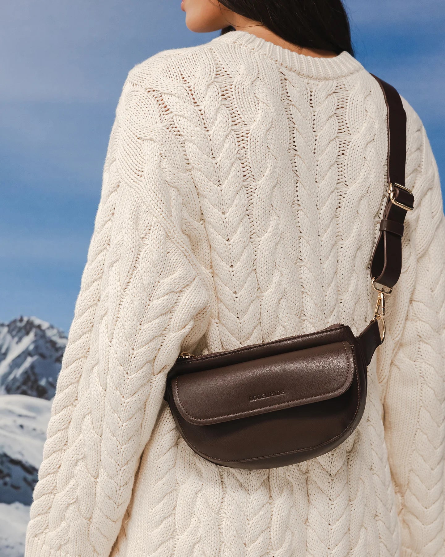 LOUENHIDE - Lola Chocolate Belt - Bag
