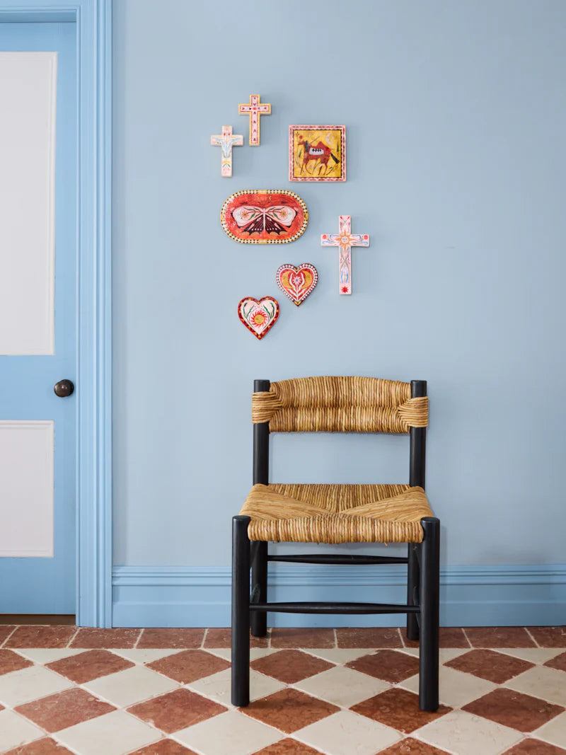 JONES & CO : Fable Pink Small Cross - Wall Art