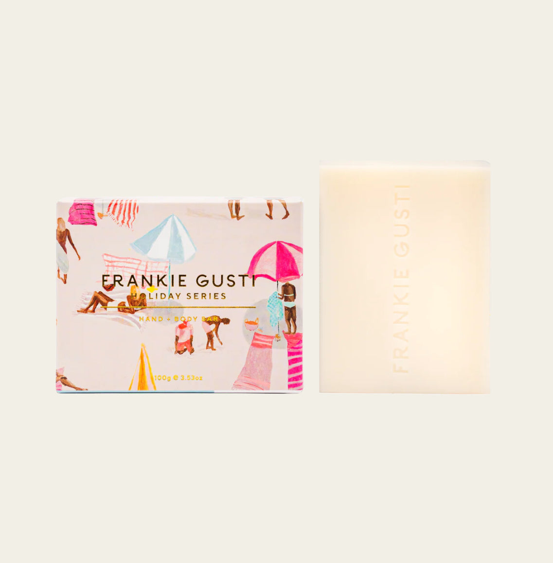 FRANKIE GUSTI : Hand + Body Bar - Coconut Surf