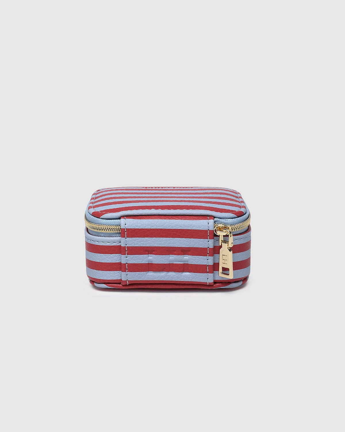 LOUENHIDE: Suzie Stripe Red/Sky Blue - Jewellery Box