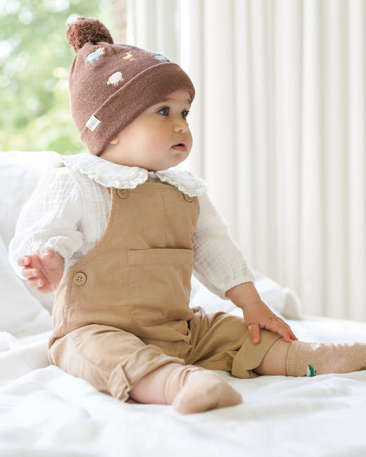TOSHI : Quincy Driftwood Corduroy- Overall