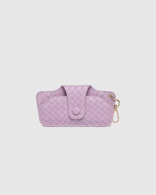 LOUENHIDE: Skittle Woven Lilac - Sunglass Case
