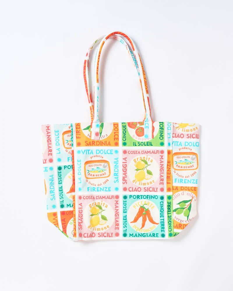 WALNUT : Ciao Sicily Multi Barbados - Tote