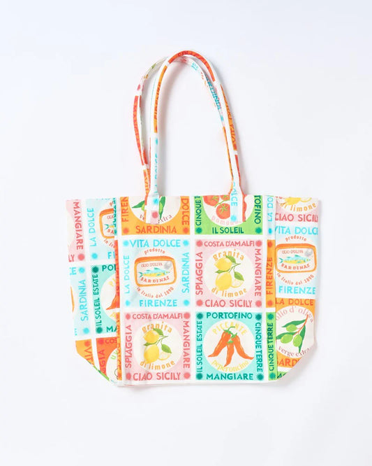 WALNUT : Ciao Sicily Multi Barbados - Tote