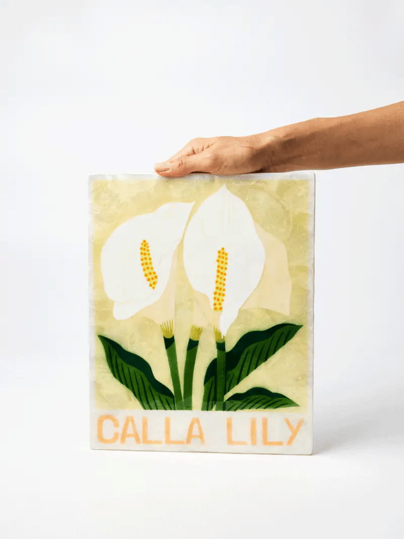 JONES & CO : Market Calla Lily - Wall Art