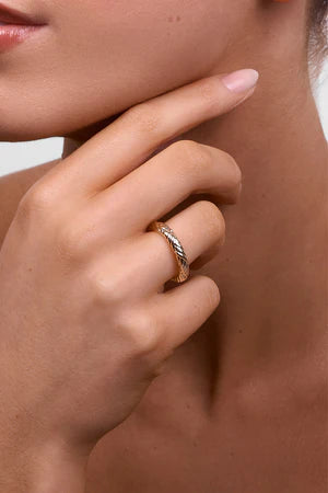 LIBERTE : Indira Soft Gold - Ring