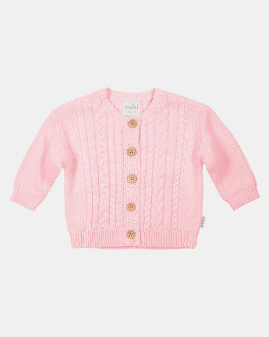 TOSHI : Misty Rose Organic Yummy - Cardigan