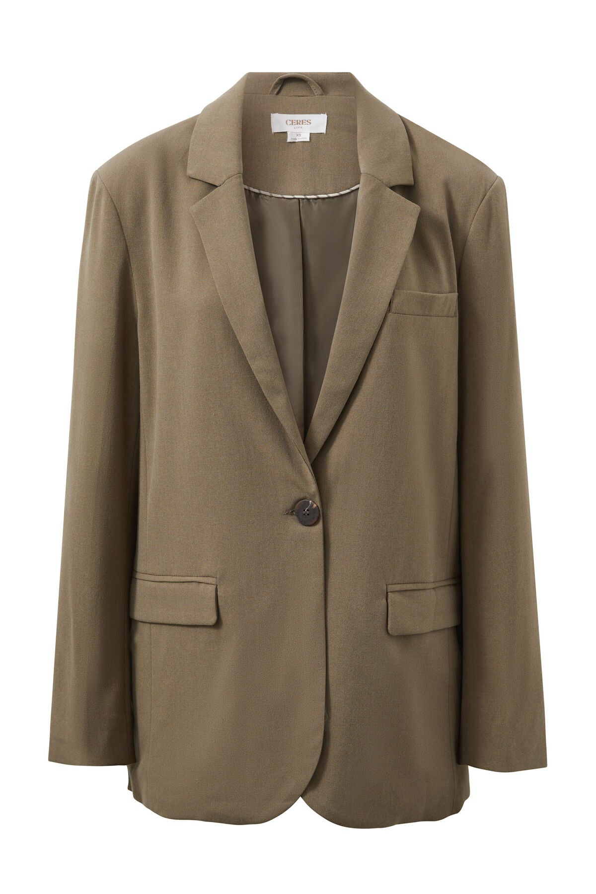 CERES LIFE : Heritage Blazer - Deep Moss Suiting