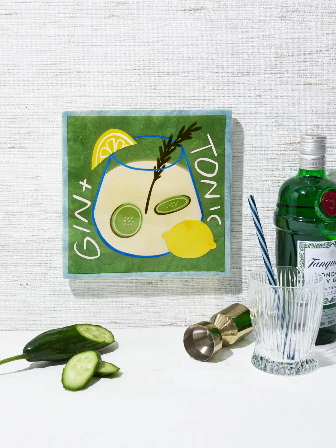 JONES & CO : Gin + Tonic - Wall Art