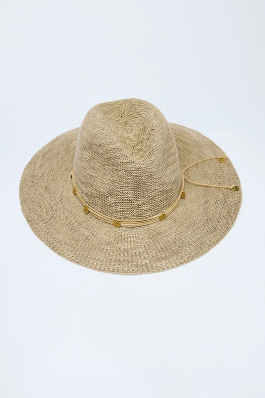 HOLIDAY LIFE : Elise Hat Beige - Sun Hat