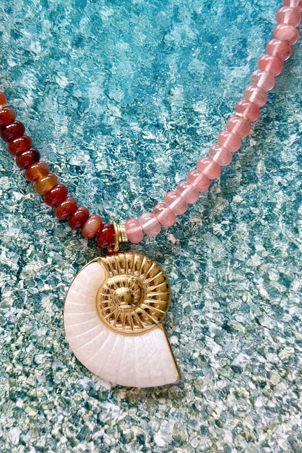 MOSK. MELBOURNE :  Amber Tide - Necklace