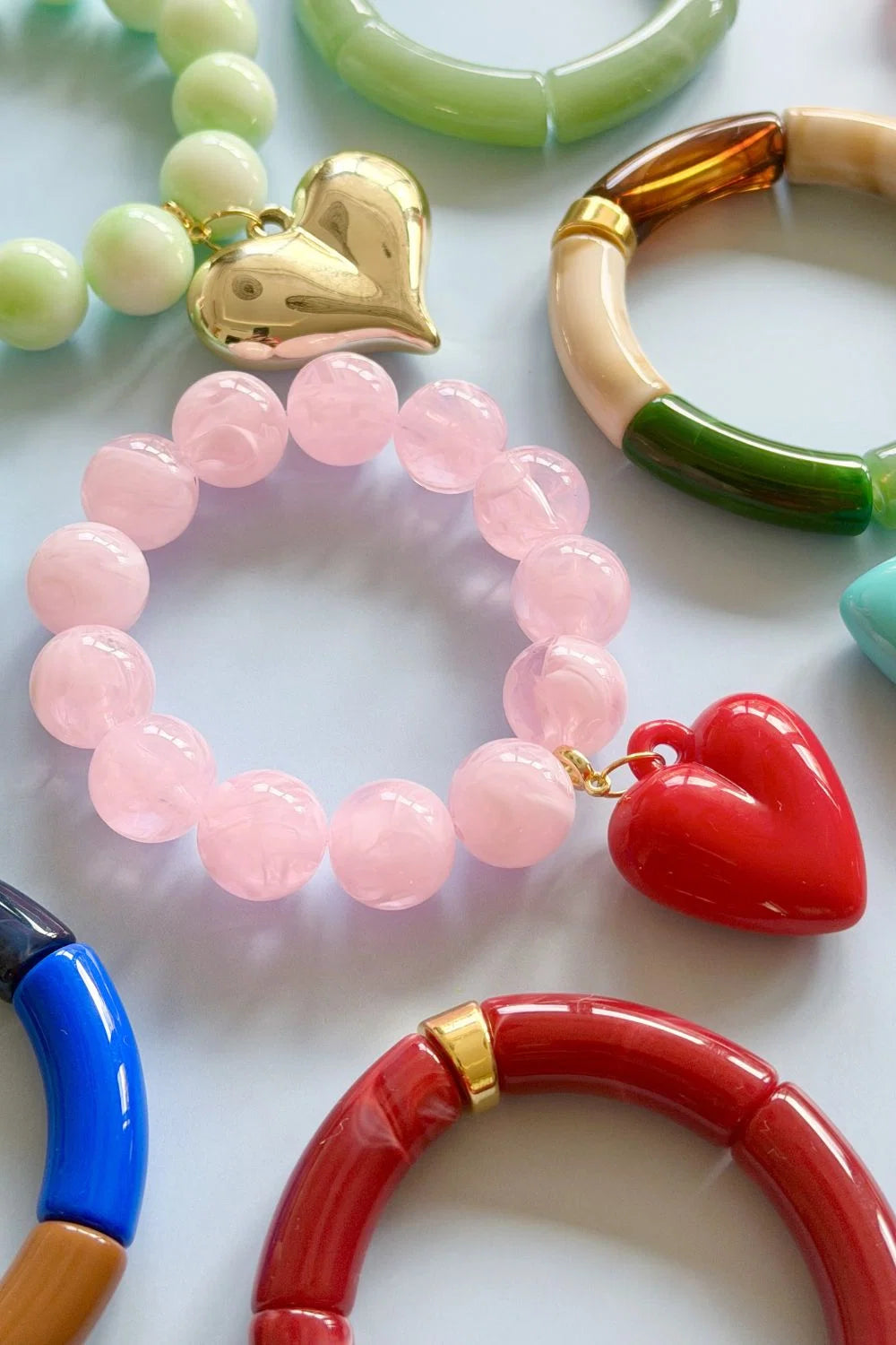 MOSK. MELBOURNE : Bubble &Heart - Bracelet