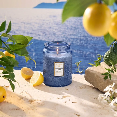 VOLUSPA : Meditterranean Lemon - 100hr Candle