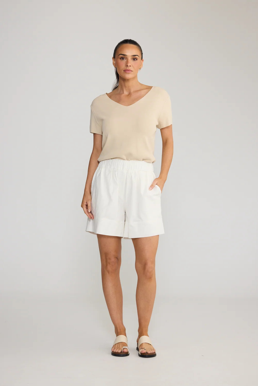 BRAVE + TRUE : Esplanade Ivory - Short