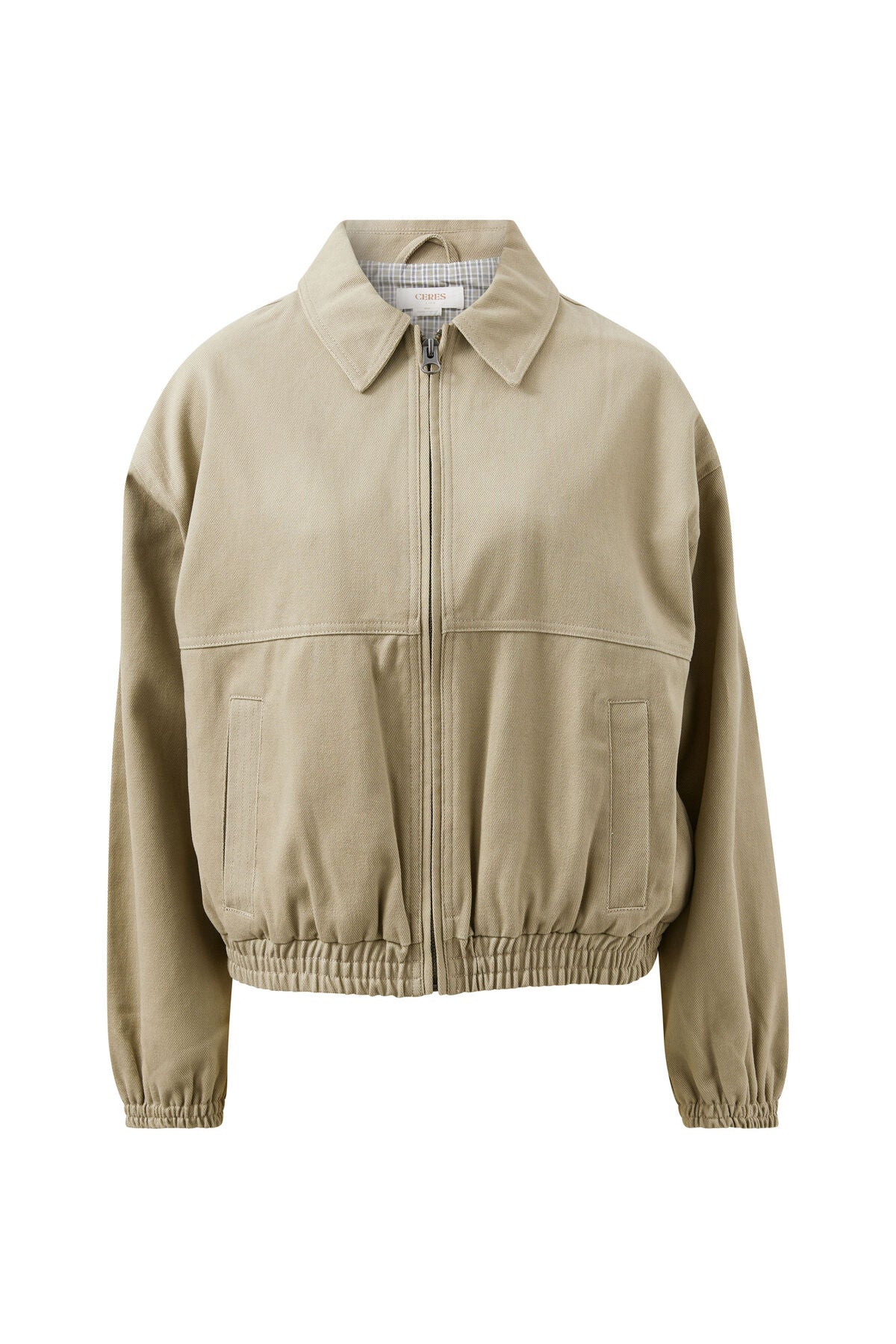 CERES LIFE - Annie Ash Green - Bomber Jacket