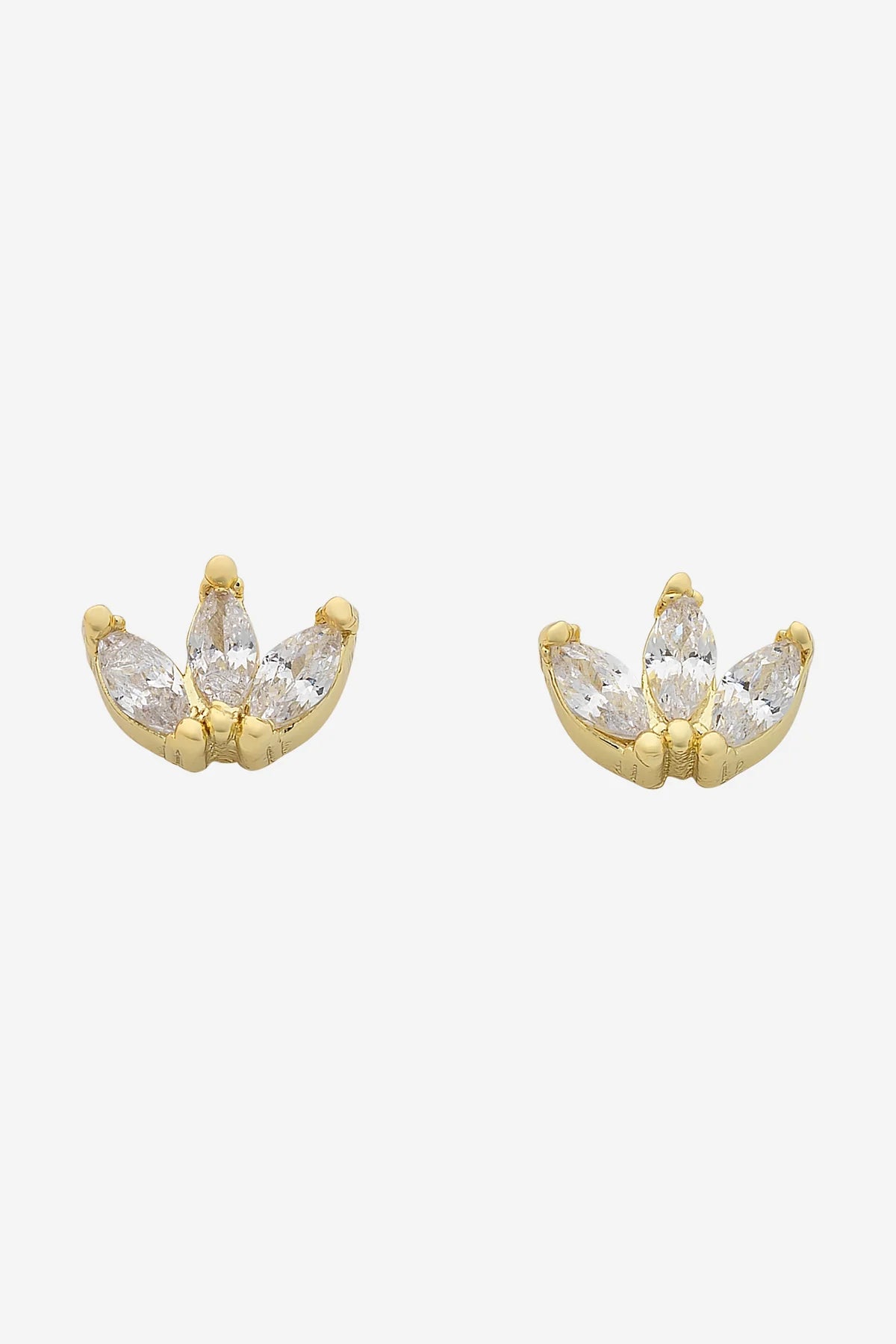 LIBERTE : Petite Bud - Gold Earring