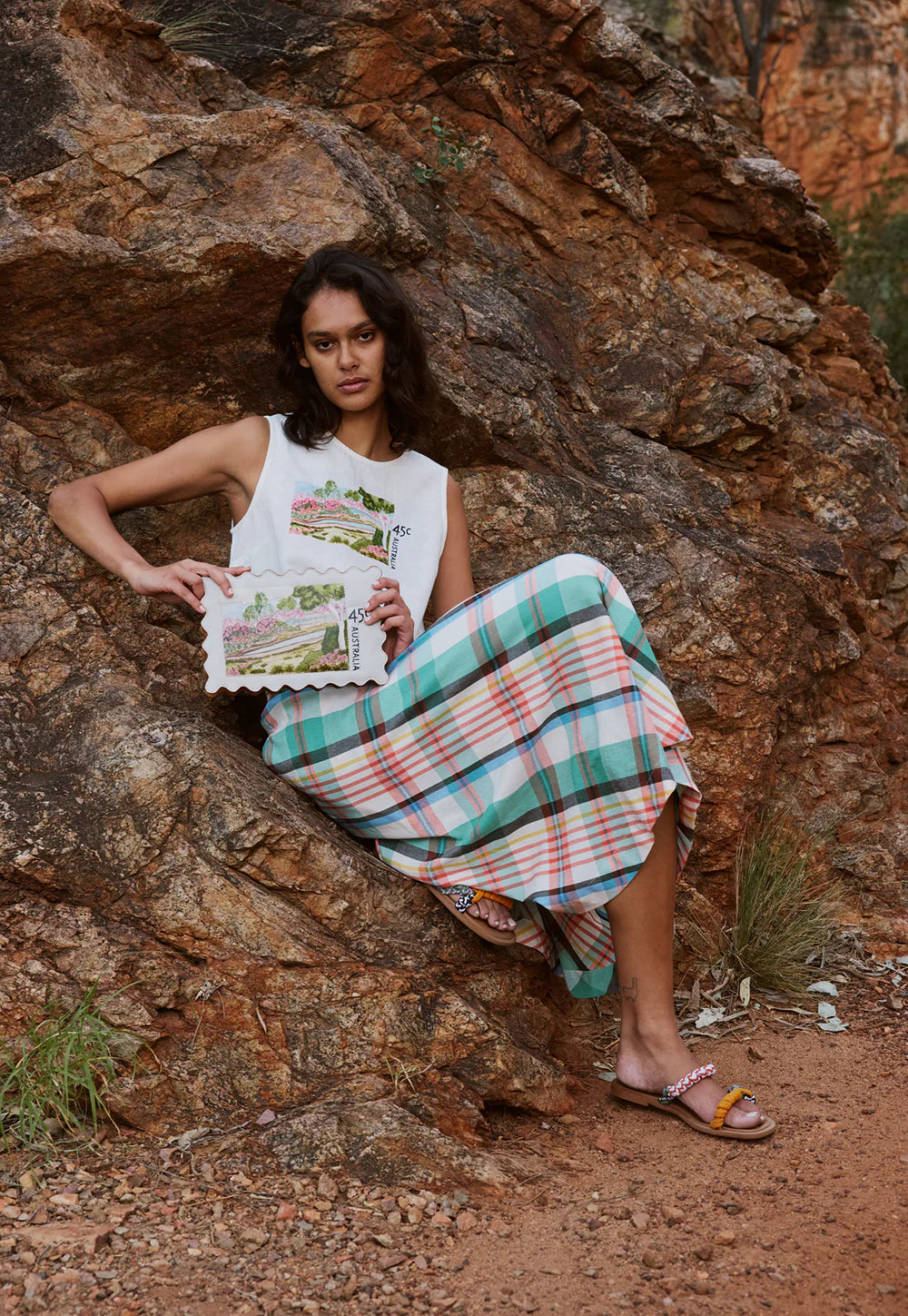 NANCYBIRD : Stamp Clutch - Postage