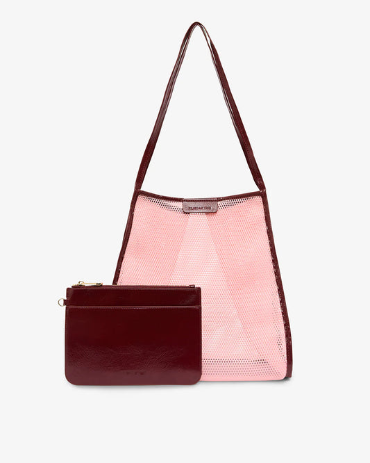 ELMS+KING : Zanzibar Bag - Blush Mesh