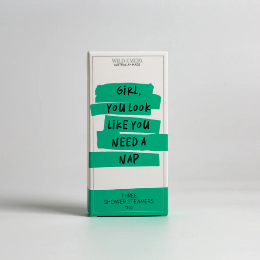 WILD EMERY : Girl, You Look Like You Need A Nap - Shower Steamer Pack