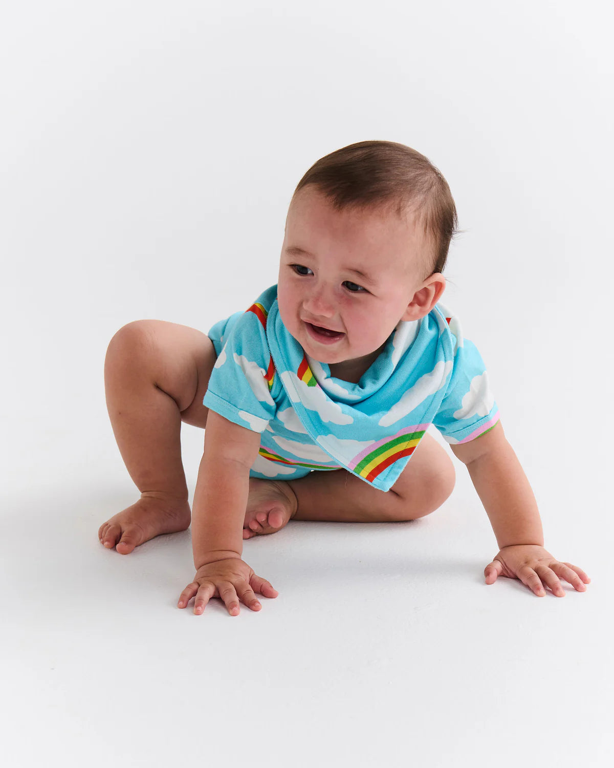 KIP & CO : Beach Baby Organic Cotton - Dribble Bib Set