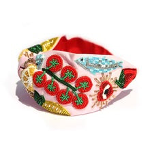KINGSTON: Pink Pomodoro Beaded - Headband