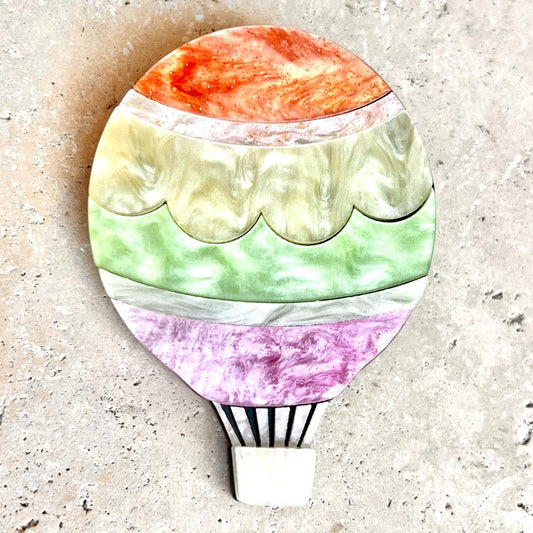 ANNA NOVA : Acrylic Air Balloon - Brooch